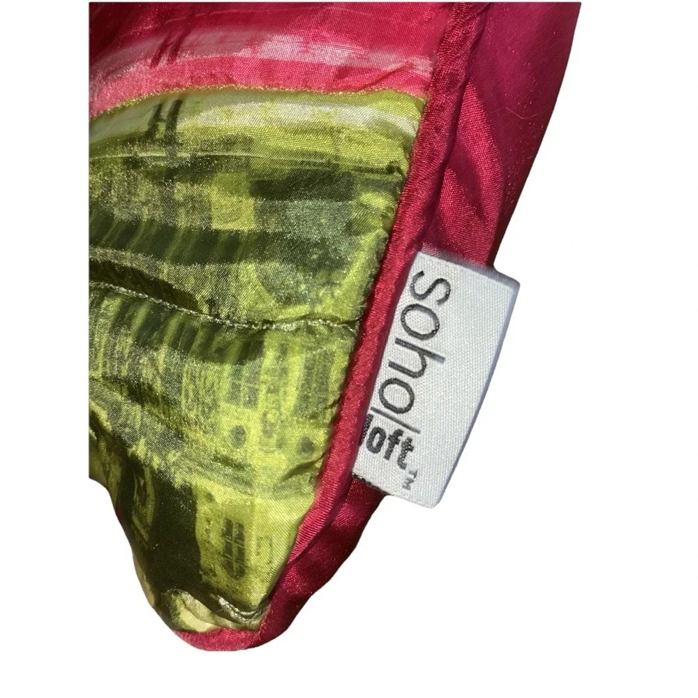 Soho Loft Pillow‎ Ambassador Taxi Car Paris Skyline Eiffel Tower Decorative 22